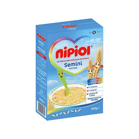 NIPIOL PASTINA SEMINI 300 G