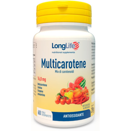 LONGLIFE MULTICAROTENE 60 PERLE