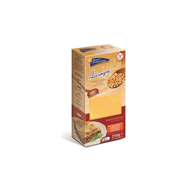 PIACERI MEDITERRANEI PASTA FARINA MAIS LASAGNE 250 G