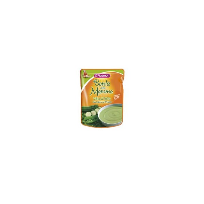 PLASMON POUCHES VELLUTATA DI ZUCCHINE E PISELLI 180 G