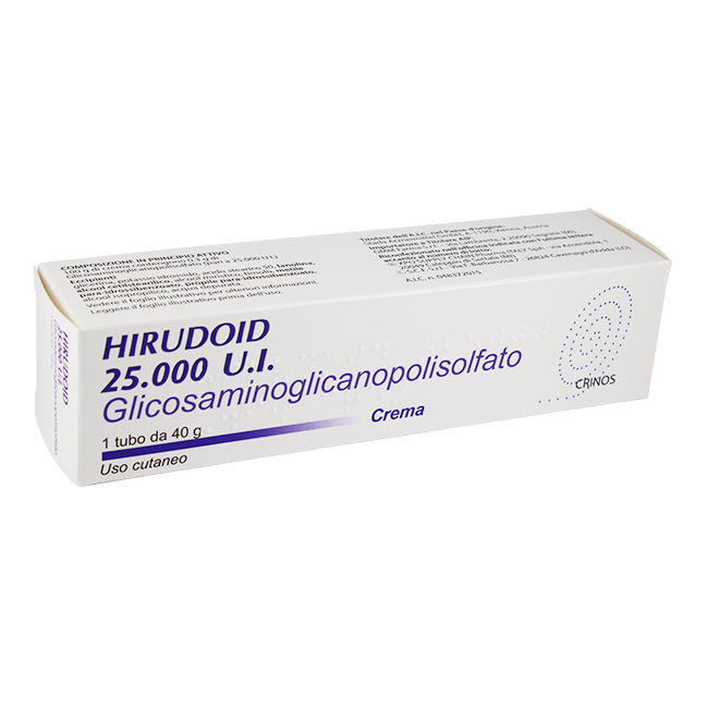 HIRUDOID 25000UI*CREMA 40G