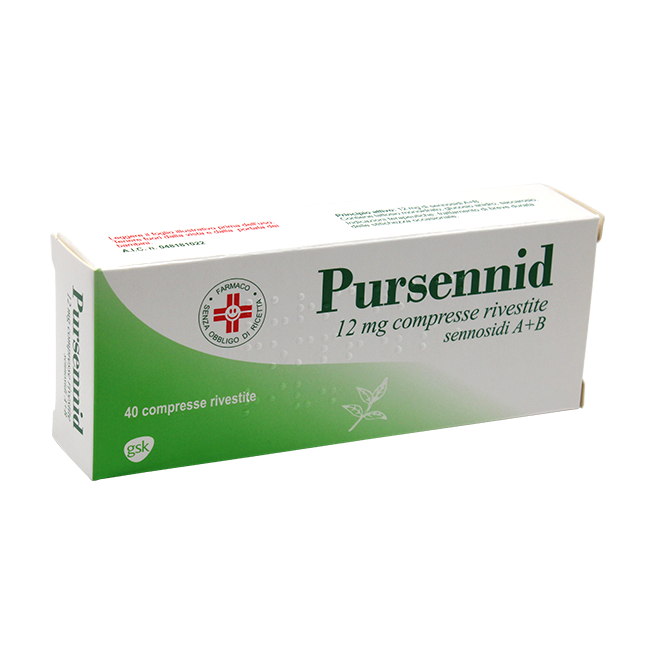 PURSENNID*40CPR RIV 12MG