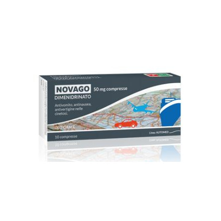 NOVAGO*10CPR 50MG