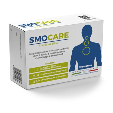 SMOCARE FUMATORI 20 COMPRESSE CON QUERCETINA