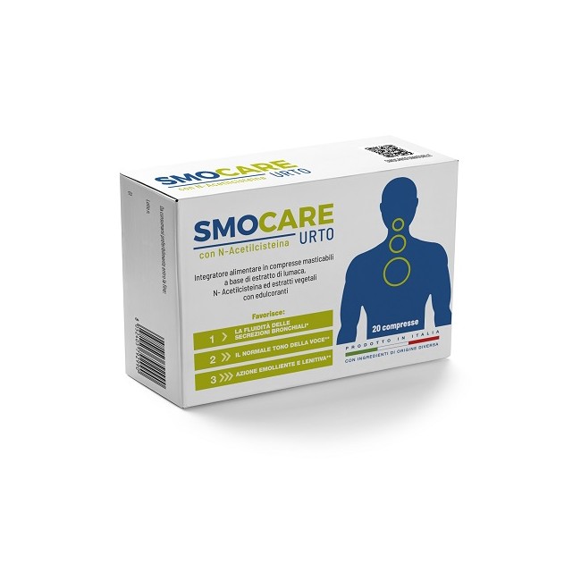 SMOCARE FUMATORI URTO 20 COMPRESSE CON N-ACETILCISTEINA