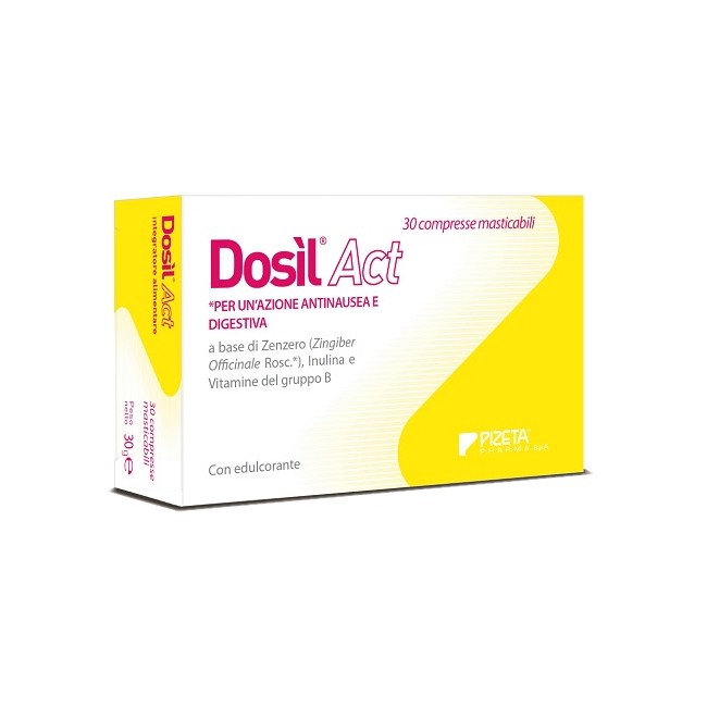 DOSIL ACT 30 COMPRESSE MASTICABILI