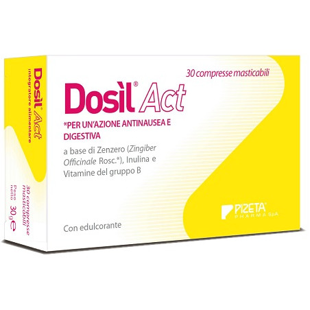 DOSIL ACT 30 COMPRESSE MASTICABILI