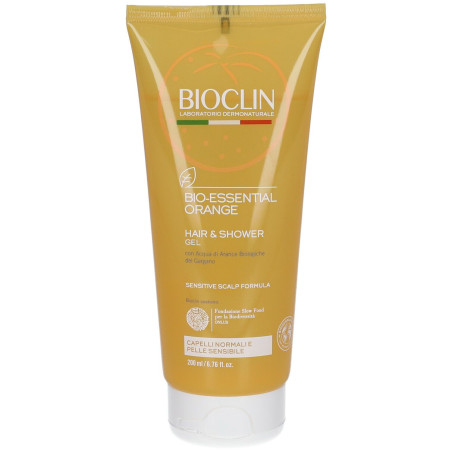 BIOCLIN BIO ESSENTIAL ORANGE HAIR & SHAMPOO 200 ML