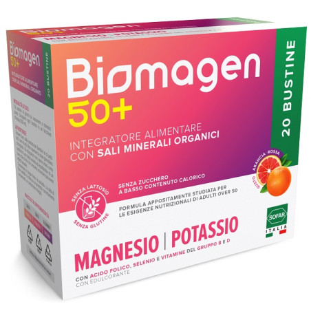 BIOMAGEN 50+ SENZA ZUCCHERI 20 BUSTINE