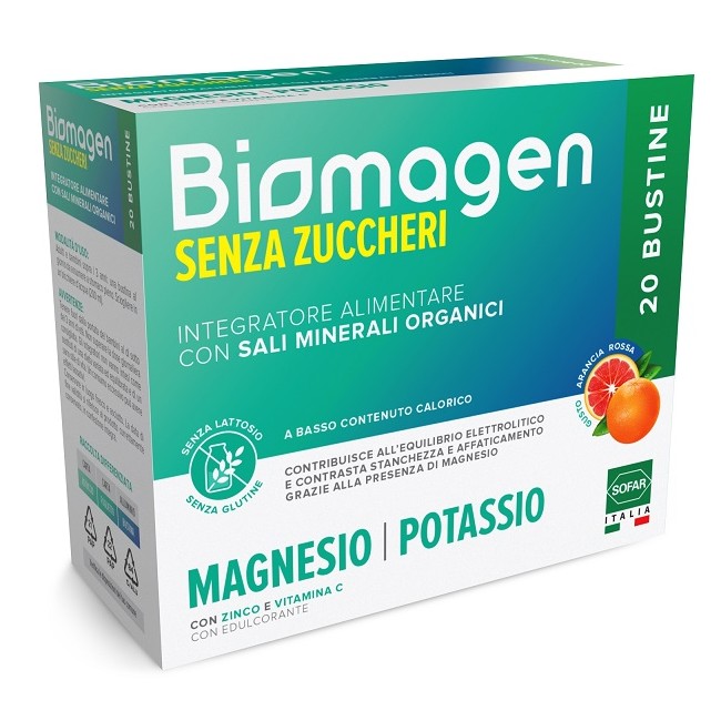 BIOMAGEN SENZA ZUCCHERI 20 BUSTINE