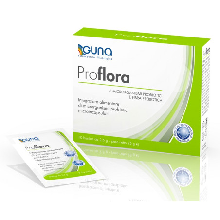 Guna Proflora Integratore Alimentare Probiotico 10 Bustine