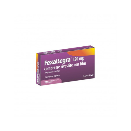 FEXALLEGRA*10CPR RIV 120MG