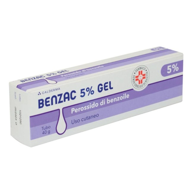 BENZAC*GEL 40G 5%