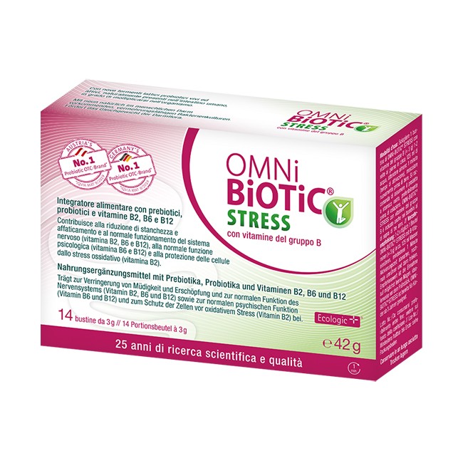 OMNI BIOTIC STRESS VITAMINE GRUPPO B 14 BUSTINE DA 3 G