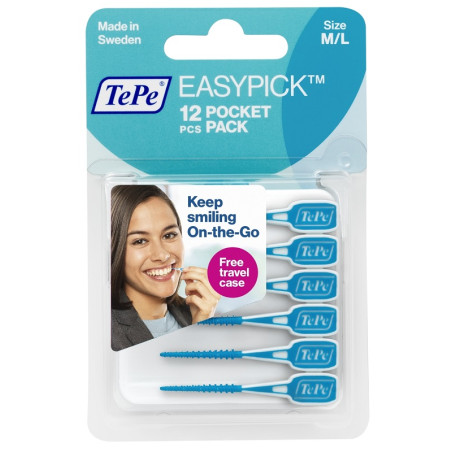 TEPE EASYPICK M/L BLU 12 PEZZI