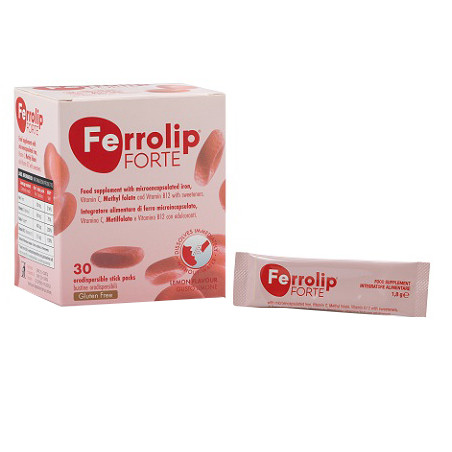 FERROLIP FORTE 30 STICK PACKS DA 1,8 G GUSTO LIMONE