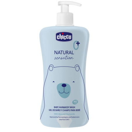 CHICCO NATURAL SENSATION BAGNO SHAMPOO 500 ML