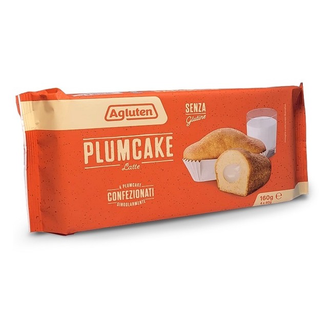 AGLUTEN PLUMCAKE LATTE 4 X 40 G