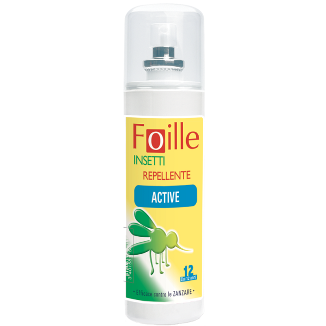 FOILLE INSETTI REPELLENTE ACTIVE 100 ML