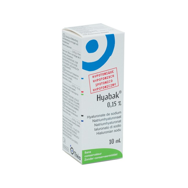 HYABAK 0,15% SOLUZIONE OFTALMICA 10 ML