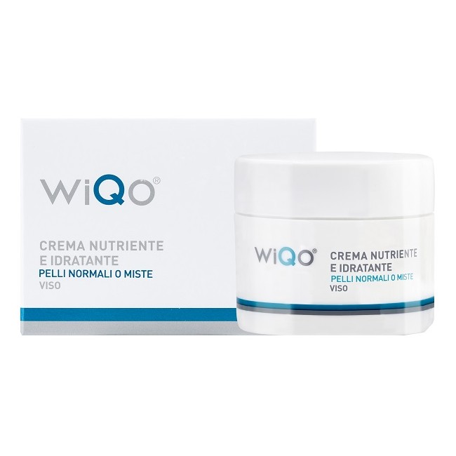 WIQO CREMA NUTRIENTE ED IDRATANTE PELLI NORMALI O MISTE VISO 50 ML