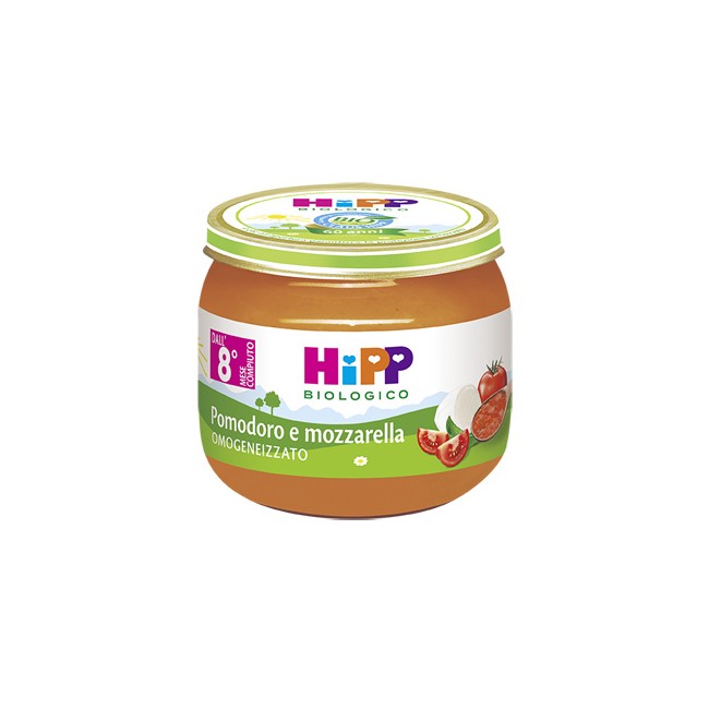 HIPP BIO HIPP BIO OMOGENEIZZATO SUGO POMODORO MOZZARELLA 2X80 G