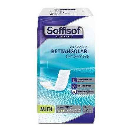 SOFFISOF CLASSIC PANNOLONE RETTANGOLARE CON BARRIERA 30 PEZZI