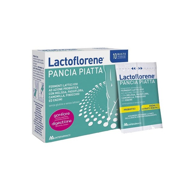 LACTOFLORENE PANCIA PIATTA 10 BUSTINE