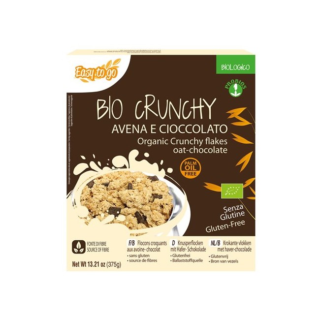 EASY TO GO BIO CRUNCHY AVENA E CIOCCOLATO 375 G