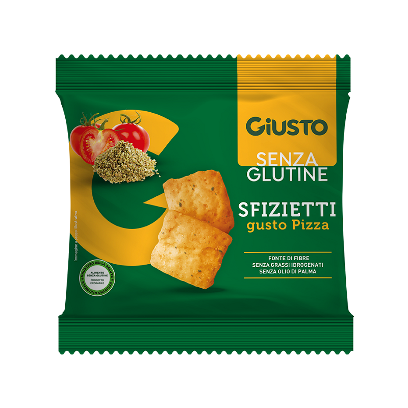 GIUSTO SENZA GLUTINE SFIZIETTI PIZZA 40 G