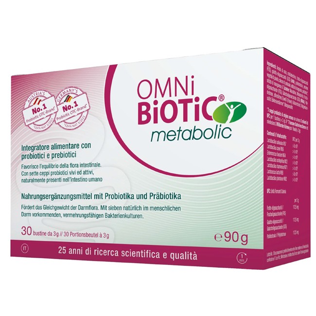 OMNI BIOTIC METABOLIC 30 BUSTINE DA 3 G