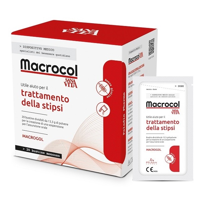 SANAVITA MACROCOL PLUS 20 BUSTINE DA 13,81 G