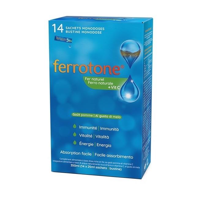 FERROTONE APPLE 14 BUSTINE (scadenza 07/24 )