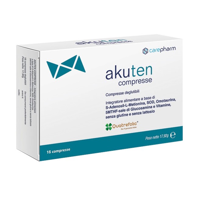 AKUTEN 16 COMPRESSE