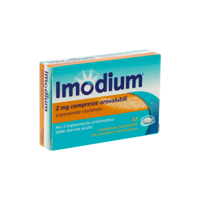 IMODIUM*12CPR OROSOL 2MG