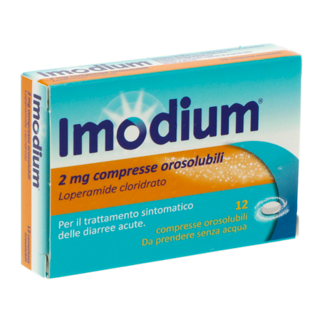 IMODIUM*12CPR OROSOL 2MG