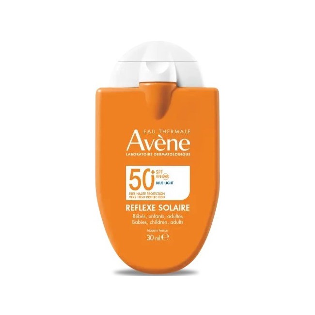 EAU THERMALE AVENE REFLEXE SOLAIRE SPF50+ BEBE BAMBINI ADULTO 30 ML