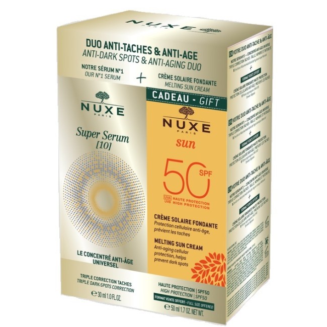 NUXE KIT SUPER SERUM 30 ML + SUN CREMA VISO SPF 50 50 ML