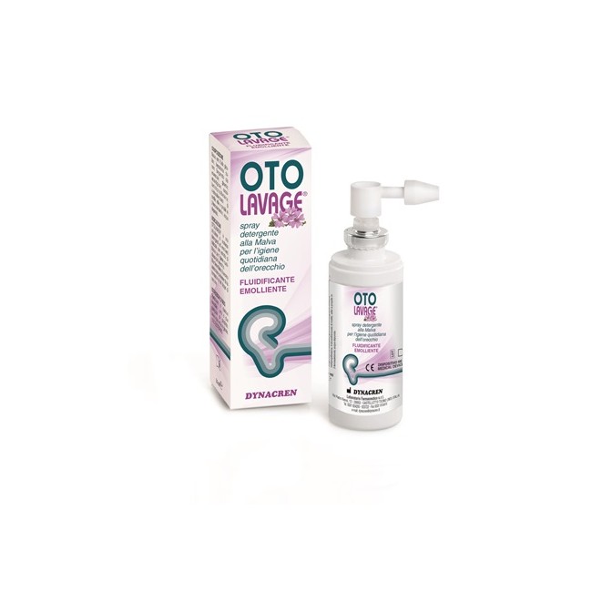 OTOLAVAGE SPRAY DETERGENTE ALLA MALVA PER L'IGIENE QUOTIDIANA DELL'ORECCHIO 50 ML