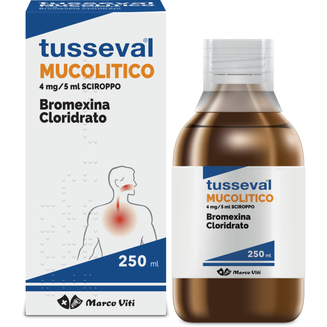 TUSSEVAL MUCOLITICO*SCIR 250ML