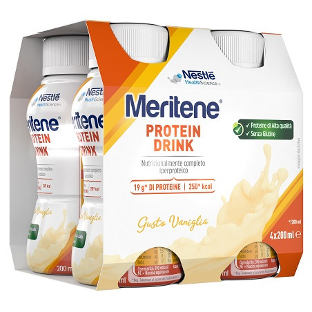 MERITENE DRINK VANIGLIA 4 PEZZI DA 200 ML