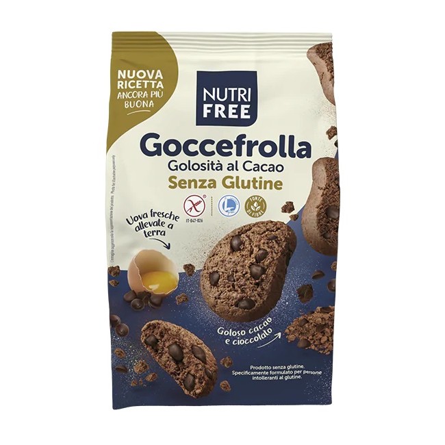 NUTRIFREE GOCCEFROLLA GOLOSITA' AL CACAO 300 G