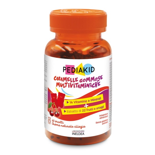 PEDIAKID MULTIVITAMINICO 60 ORSETTI GOMMOSI