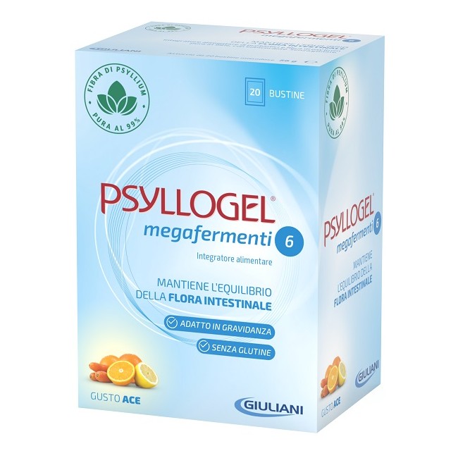 PSYLLOGEL MEGAFERMENTI 6 GUSTO ACE 20 BUSTINE