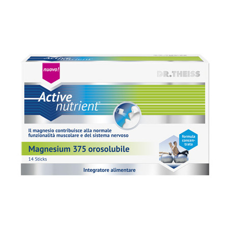 THEISS ACTIVE NUTRIENT MAGNESIUM 375 14 STICK OROSOLUBILI