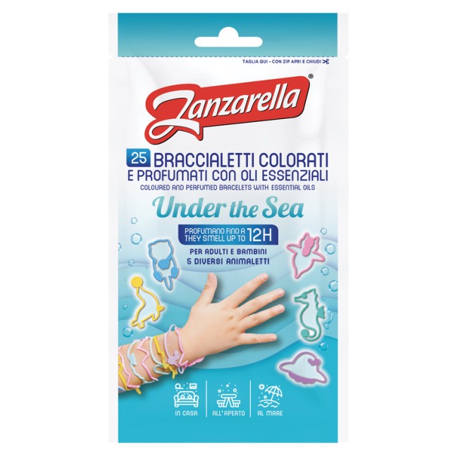 ZANZARELLA BRACCIALETTI UNDER THE SEA 25 PEZZI