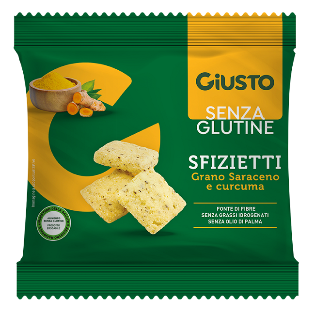 GIUSTO SENZA GLUTINE SFIZIETTI GRANO SARACENO 40 G