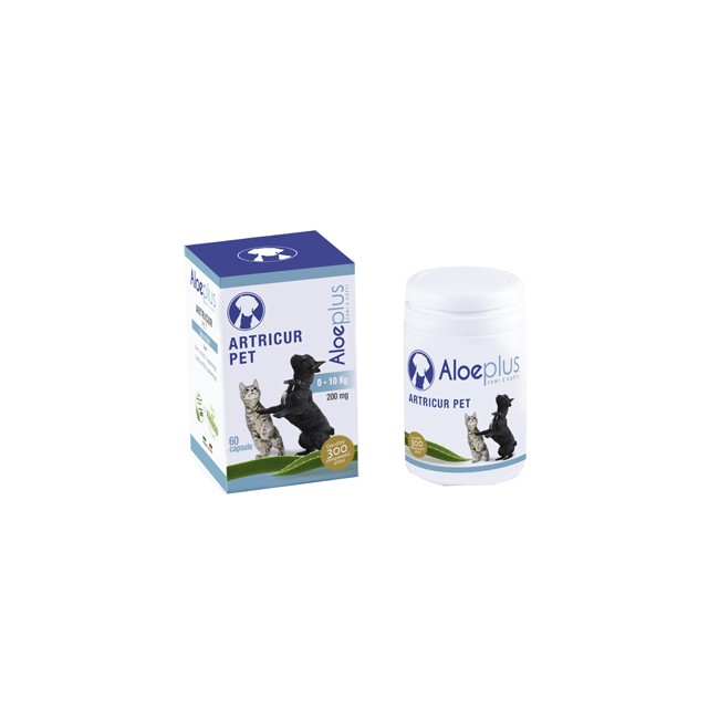 ALOEPLUS ARTRICUR PET CANI/GATTI 0-11 KG 12 G 60 CAPSULE