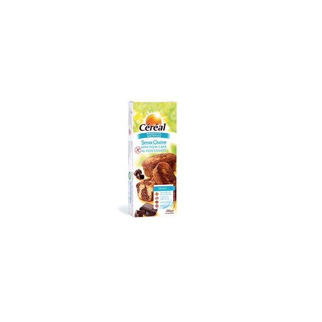 CEREAL MINIPLUMCAKE GOCCE CIOCCOLATO 200 G