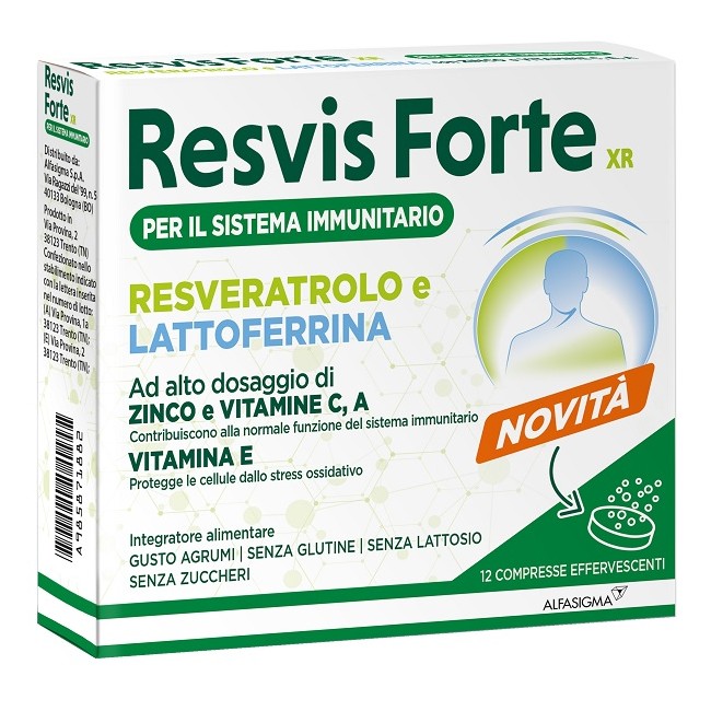 RESVIS FORTE XR 12 COMPRESSE EFFERVESCENTI